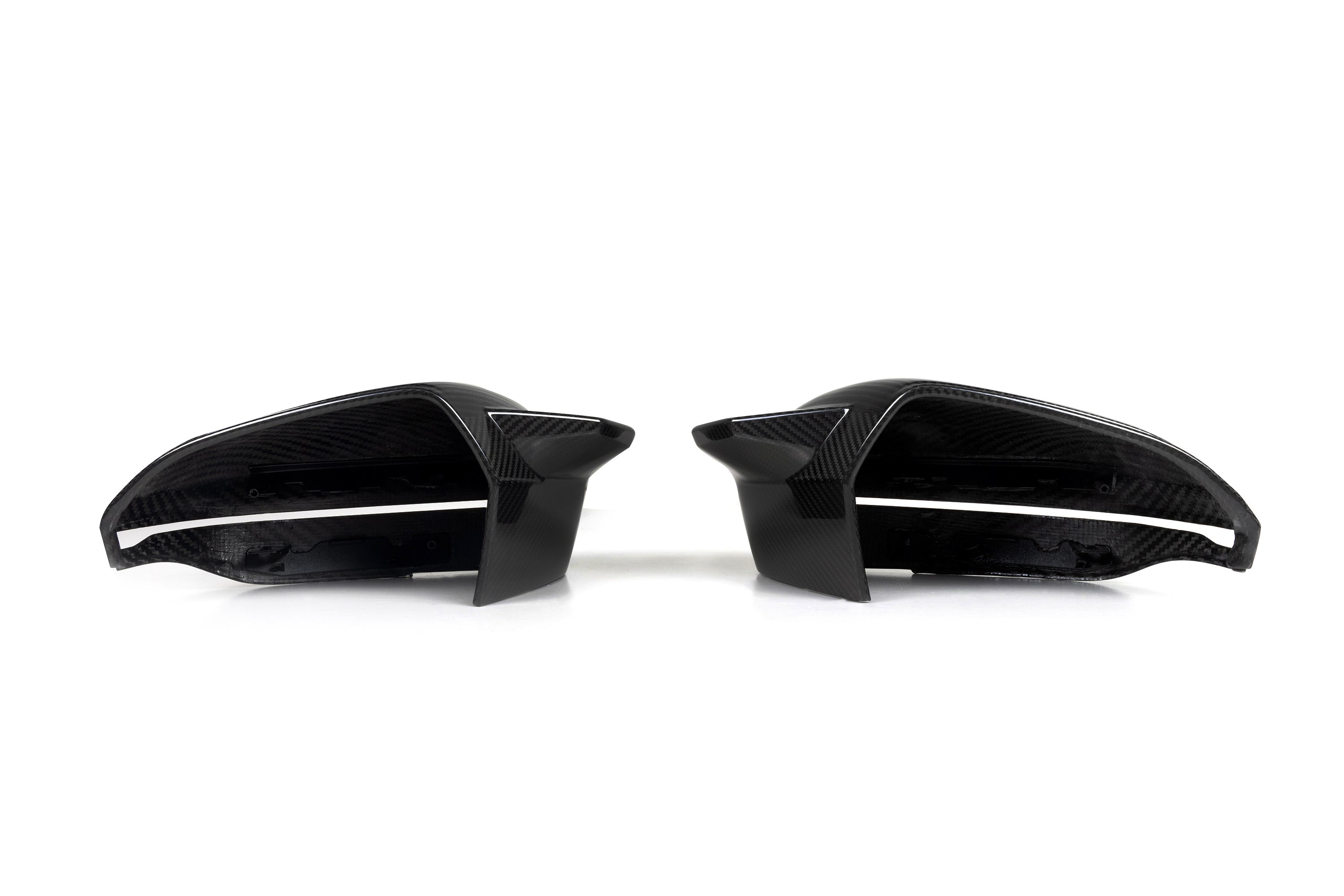 M Style Carbon Fiber Mirror Caps - BMW G60 5 Series & G70 7 Series