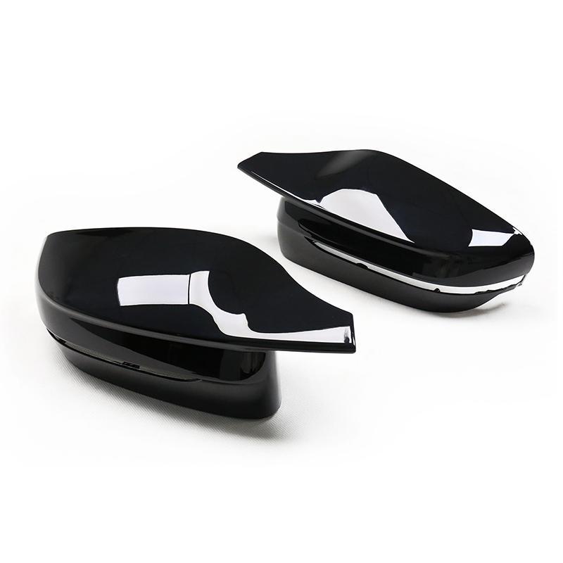 M Style Gloss Black Mirror Cap Set - BMW G Chassis