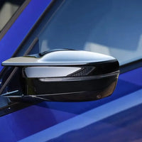 M Style Gloss Black Mirror Cap Set - BMW G Chassis