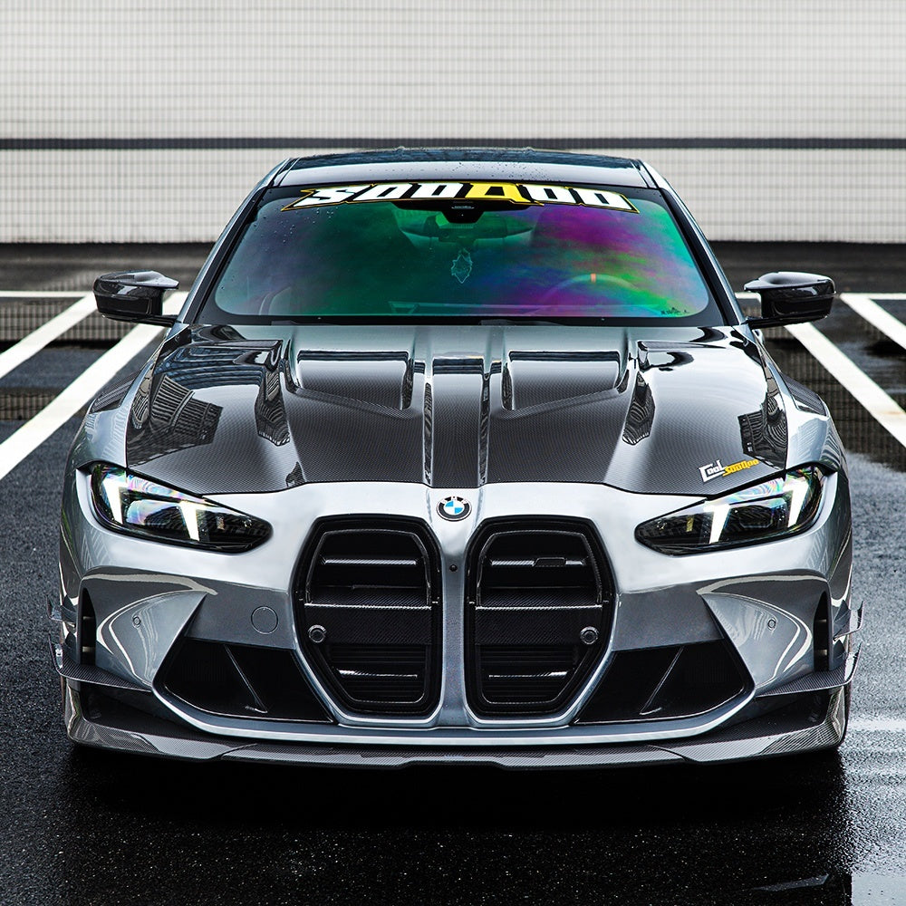 SQ Style Carbon Fiber Front Hood - BMW G80 M3 & G82/G83 M4