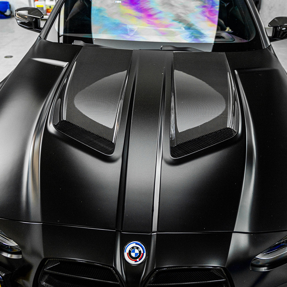 SQ Style Carbon Fiber Front Hood - BMW G80 M3 & G82/G83 M4