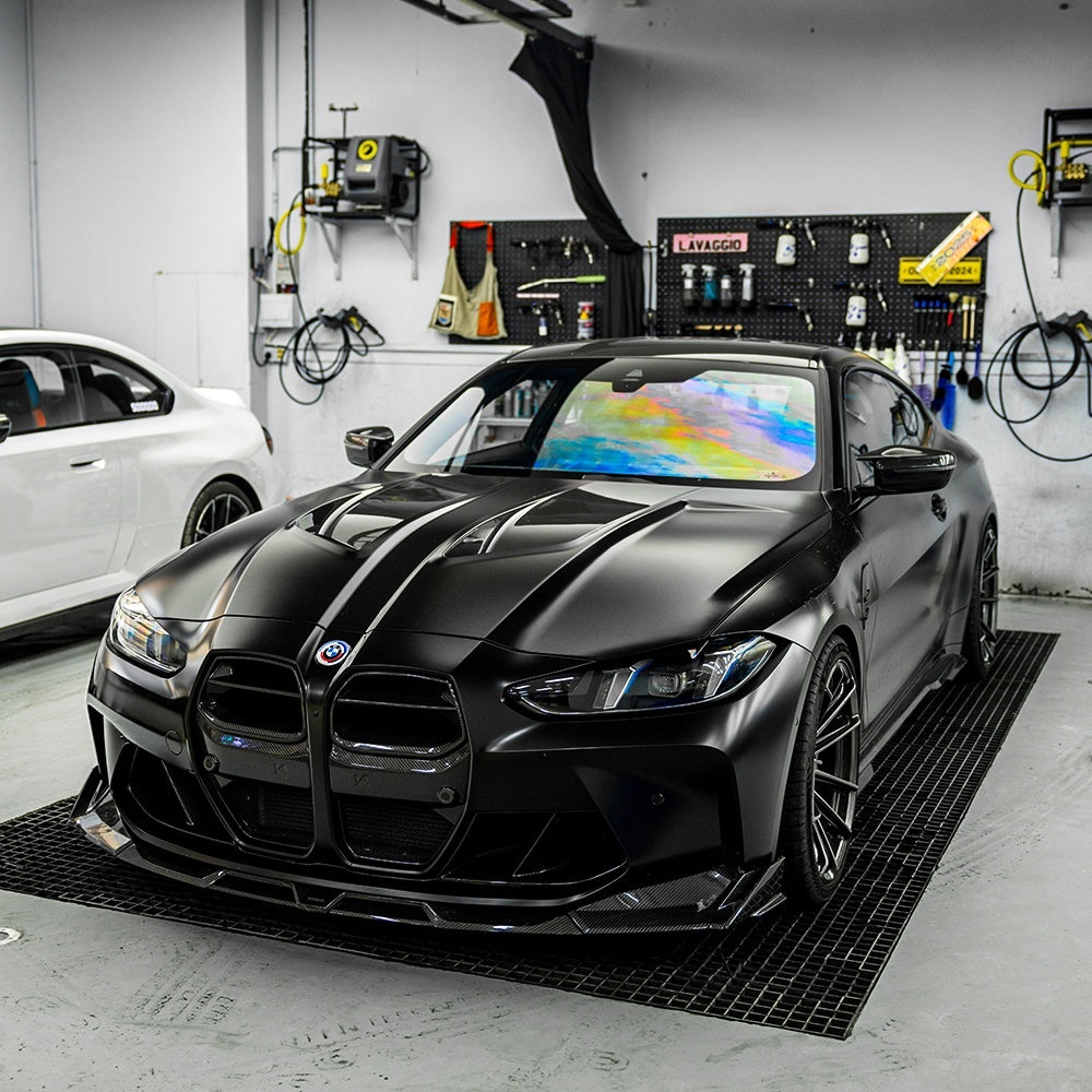 SQ Style Carbon Fiber Front Hood - BMW G80 M3 & G82/G83 M4