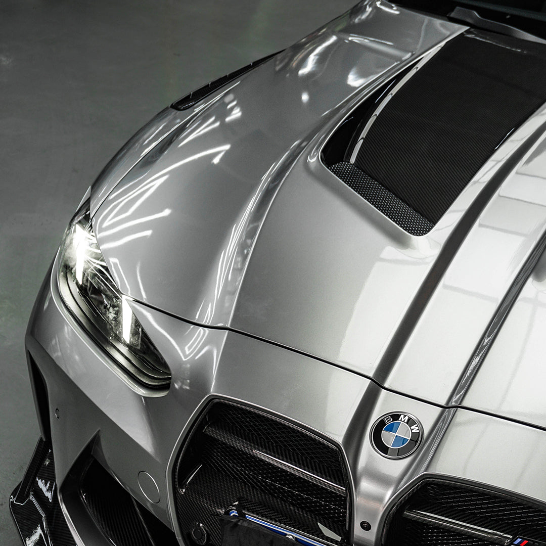 SQ Style Carbon Fiber Front Hood - BMW G80 M3 & G82/G83 M4