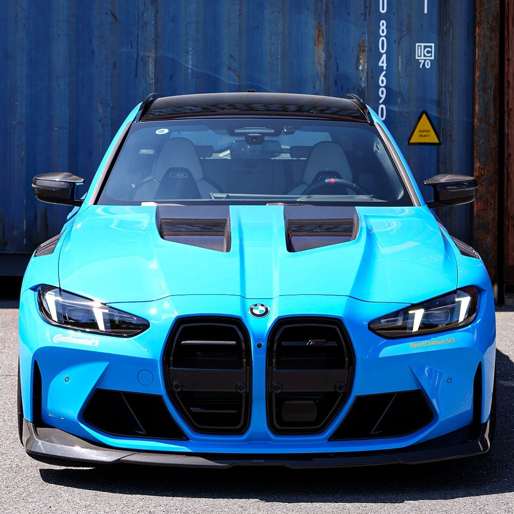 SQ Style Carbon Fiber Front Hood - BMW G80 M3 & G82/G83 M4