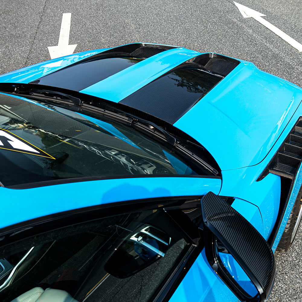 SQ Style Carbon Fiber Front Hood - BMW G80 M3 & G82/G83 M4