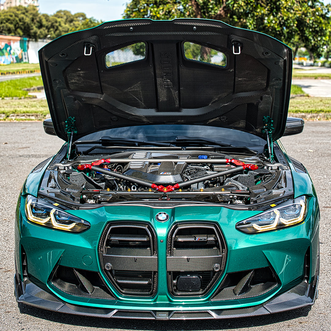 SQ Style Carbon Fiber Front Hood - BMW G80 M3 & G82/G83 M4