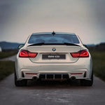 M4 Style Carbon Fiber Trunk Spoiler - BMW F32 / F33 / F36 4 Series