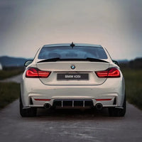 M4 Style Carbon Fiber Trunk Spoiler - BMW F32 / F33 / F36 4 Series