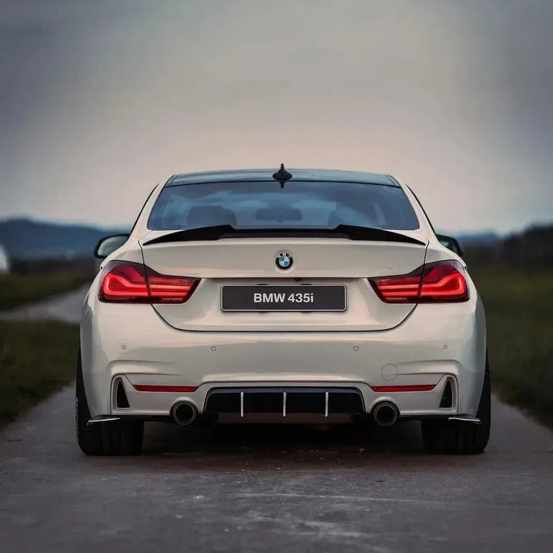 M4 Style Carbon Fiber Trunk Spoiler - BMW F32 / F33 / F36 4 Series