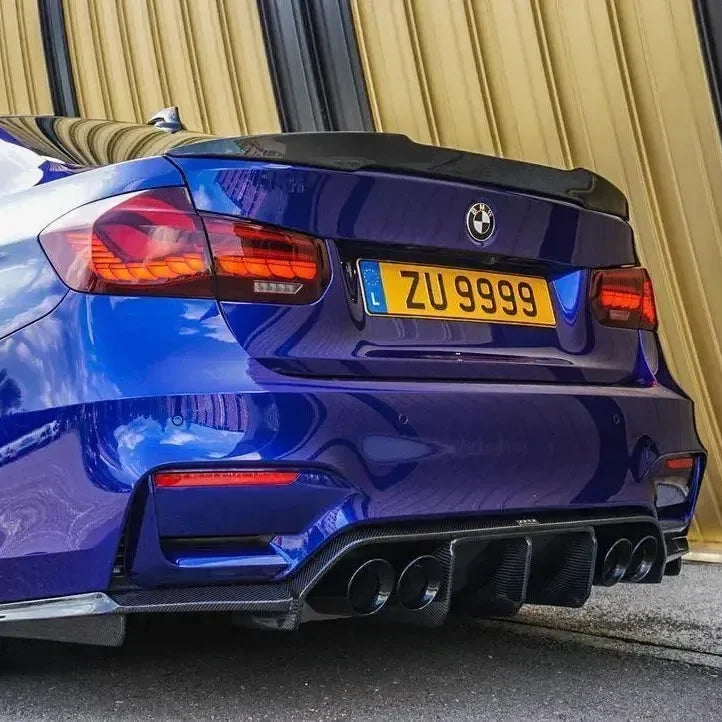 M4 Style Carbon Fiber Trunk Spoiler - BMW F80 M3 & F30 3 Series