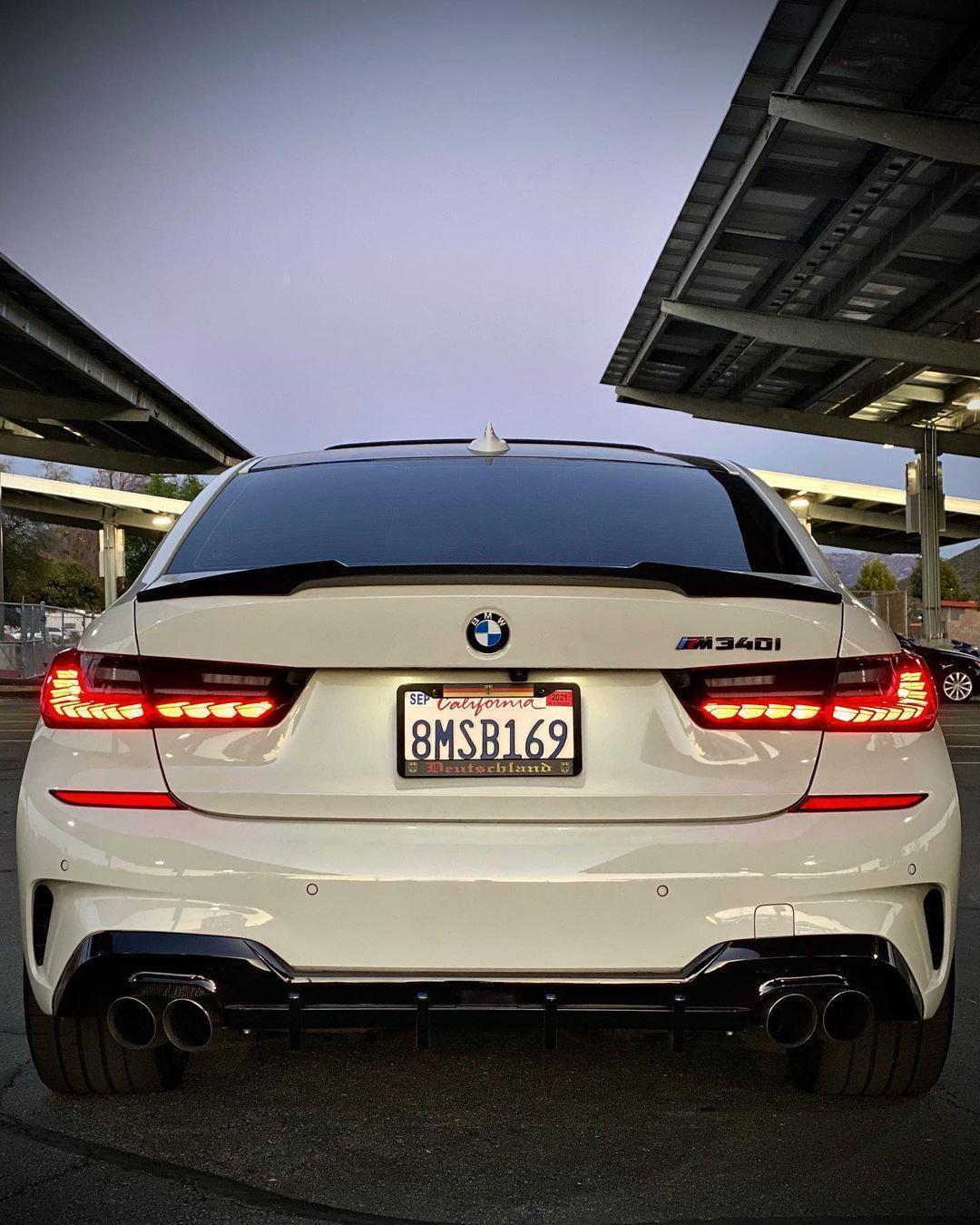 Performance Carbon Fiber Trunk Spoiler - BMW G20 3 Series