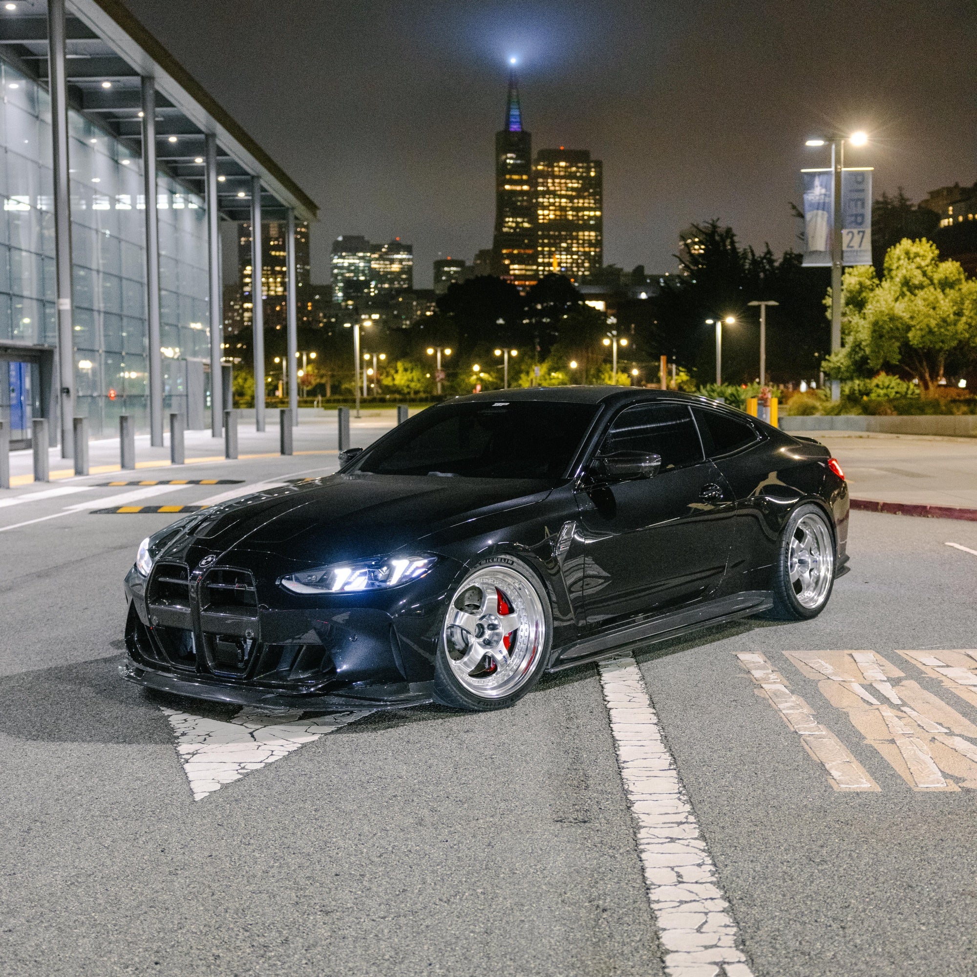MHC Style Carbon Fiber Front Lip V2 - BMW G80 M3 & G82/G83 M4