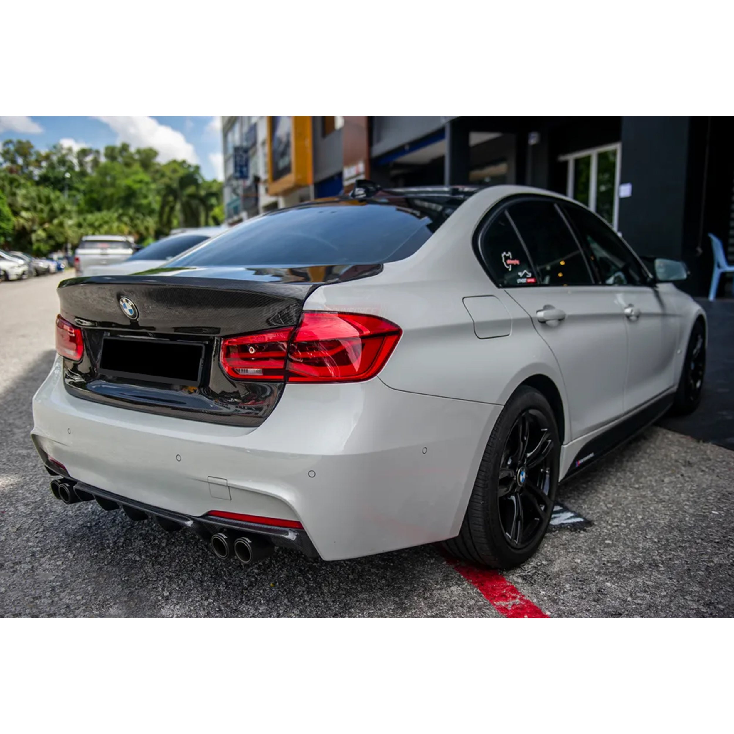 MBJ Style Carbon Fiber Rear Trunk - BMW F80 M3 & F30 3 Series