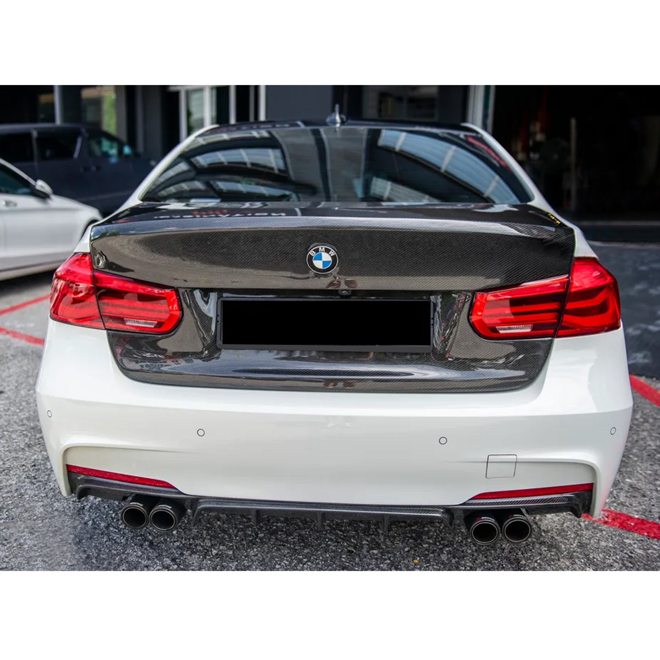 MBJ Style Carbon Fiber Rear Trunk - BMW F80 M3 & F30 3 Series