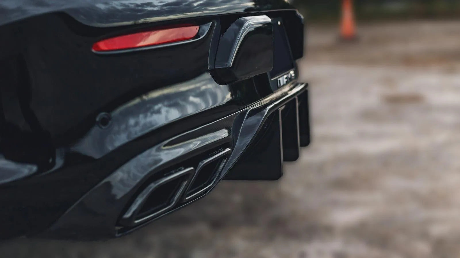 MC Style Carbon Fiber Rear Diffuser - Mercedes Benz W205 C63 AMG C-Class