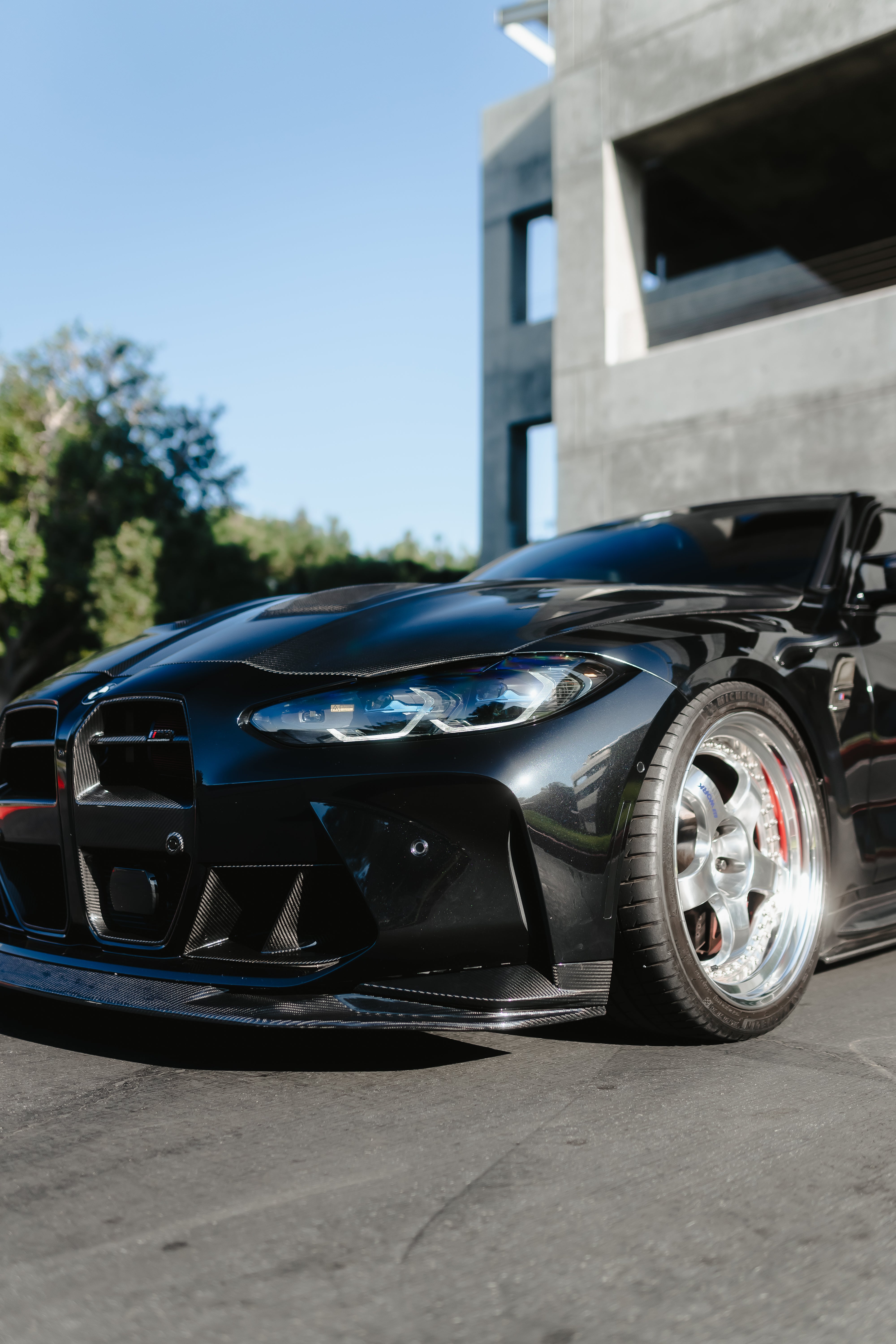 MHC Style Carbon Fiber Front Lip - BMW G80 M3 & G82/G83 M4