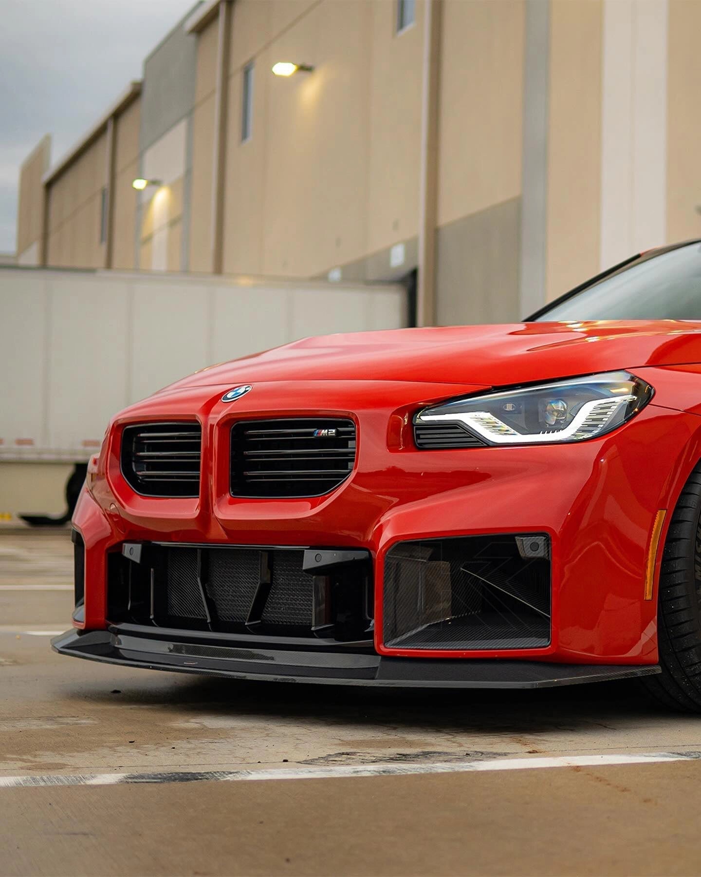 MHC Style Carbon Fiber Front Lip - BMW G87 M2