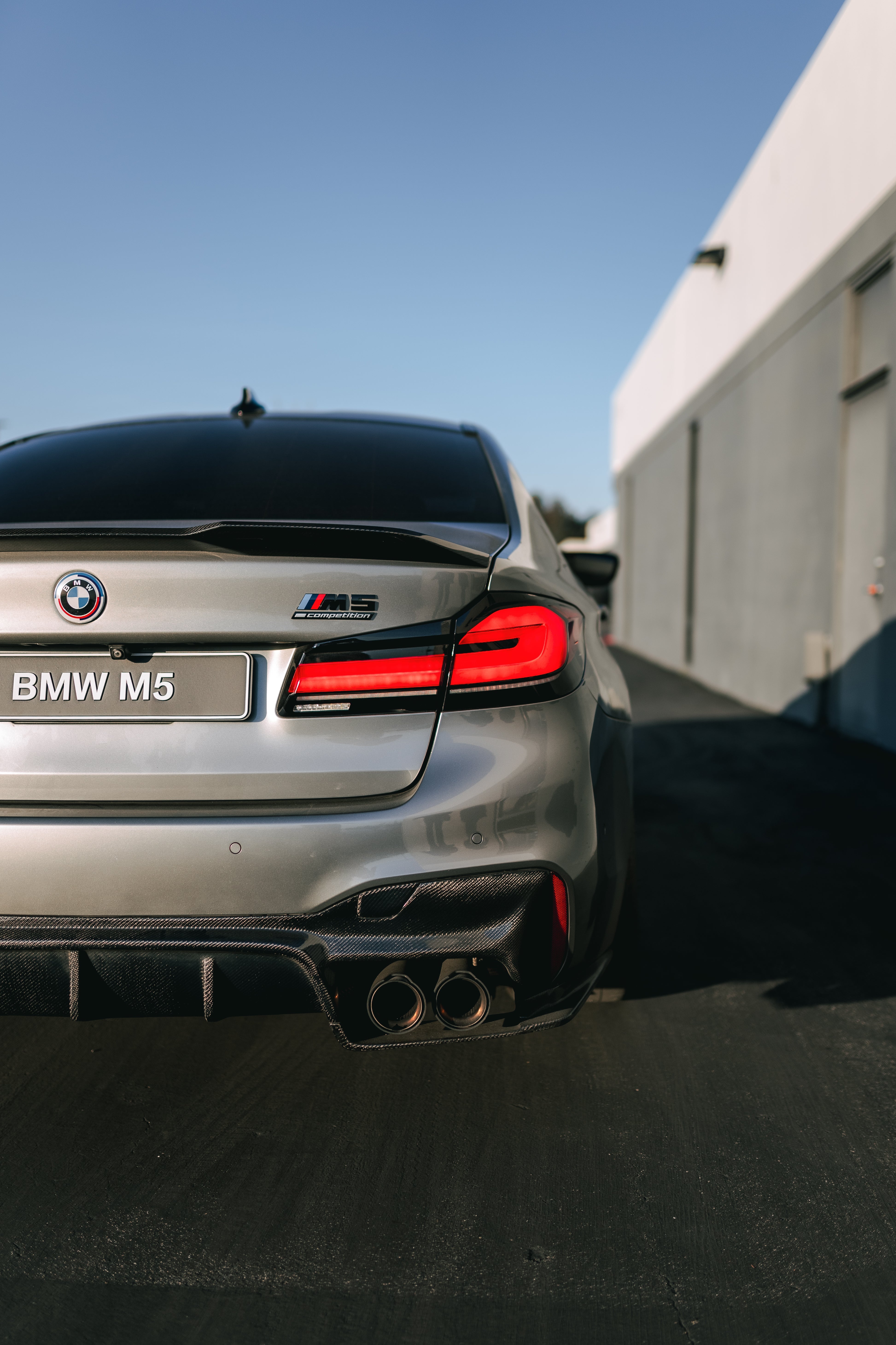 MP PRO Style Carbon Fiber Trunk Spoiler - BMW F90 M5 & G30 5 Series