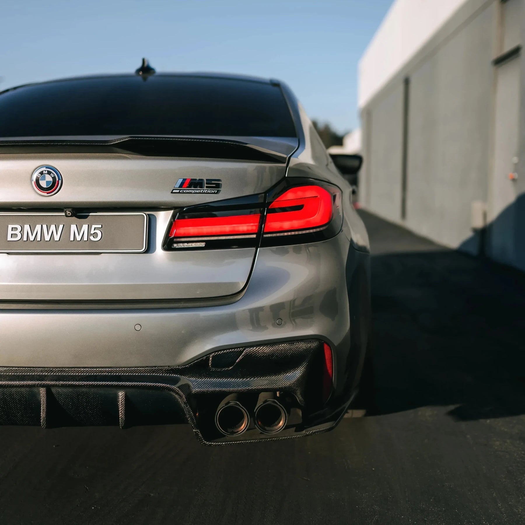 MP PRO V1 Style Carbon Fiber Trunk Spoiler - BMW F90 M5 & G30 5 Series