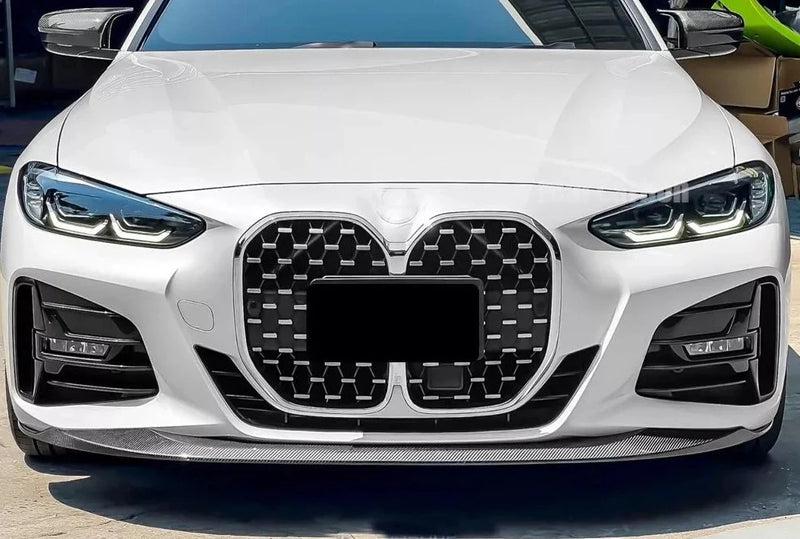 MP Style 1 Piece Carbon Fiber Front Lip - BMW G22/G23 4 Series