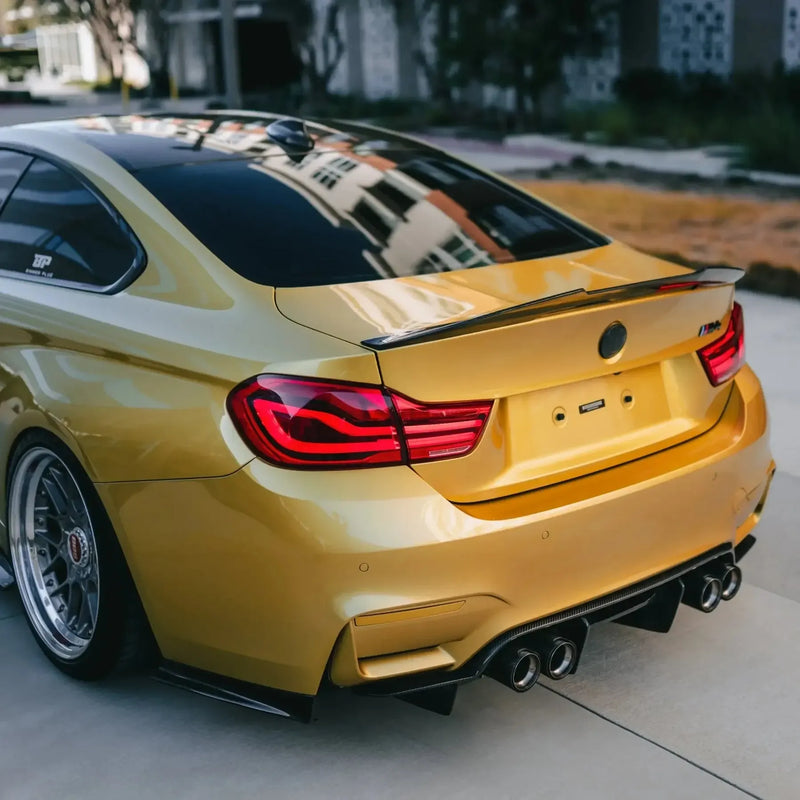 MP Style Carbon Fiber Exhaust Tip Set - BMW F80 M3, F82/F83 M4 & F82 M2