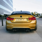 MP Style Carbon Fiber Exhaust Tip Set - BMW F80 M3, F82/F83 M4 & F82 M2