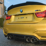MP Style Carbon Fiber Exhaust Tip Set - BMW F80 M3, F82/F83 M4 & F82 M2