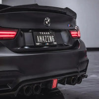 MP Style Carbon Fiber Exhaust Tip Set - BMW F80 M3, F82/F83 M4 & F82 M2