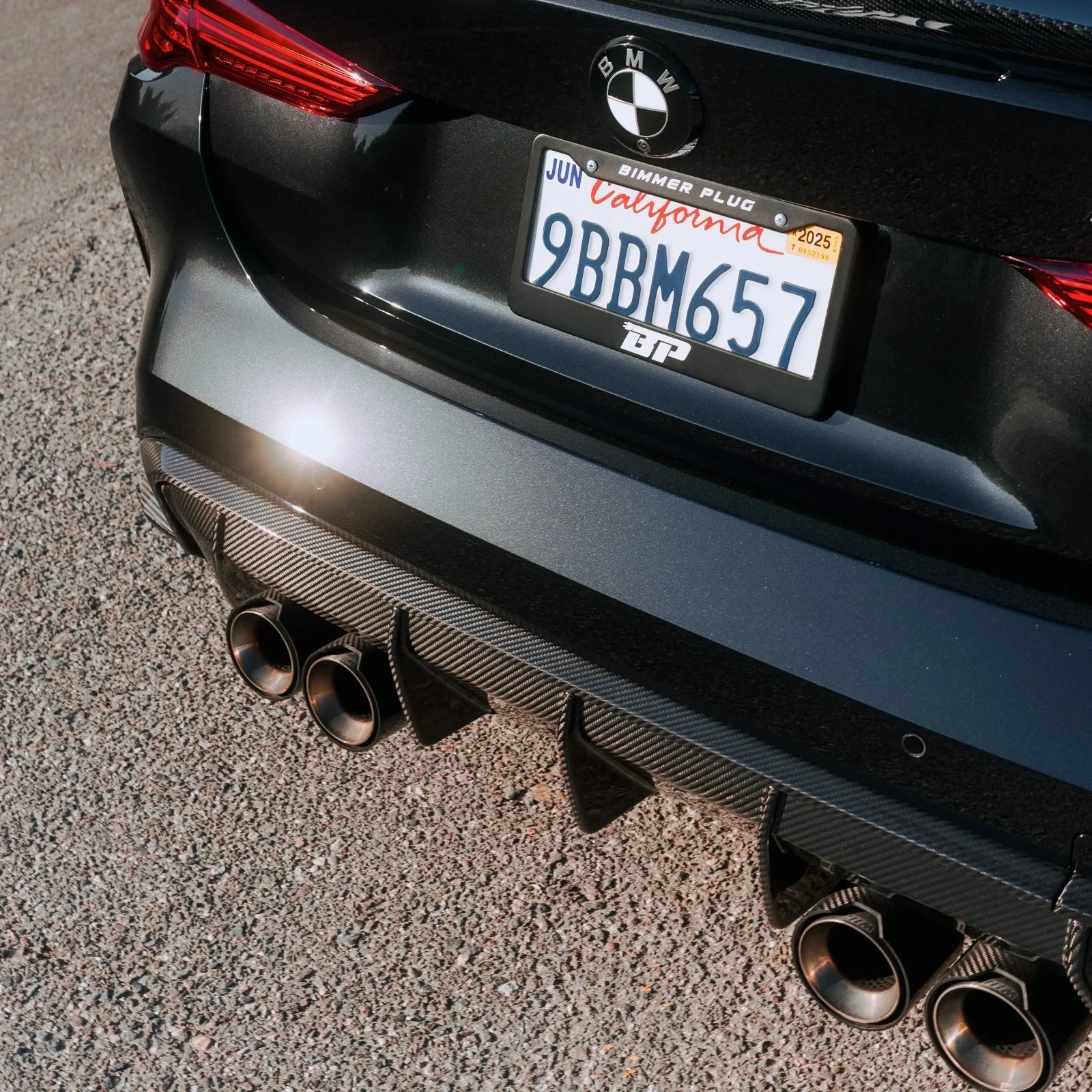 MP Style Carbon Fiber Exhaust Tip Set - BMW G80 M3, G82/G83 M4 & G87 M2