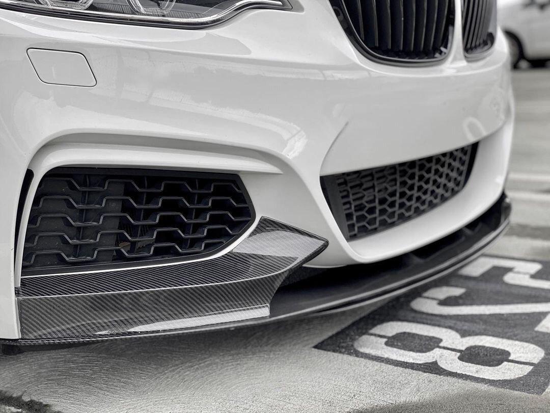 M Performance Style Carbon Fiber Front Lip - BMW F22 / F23 2 Series