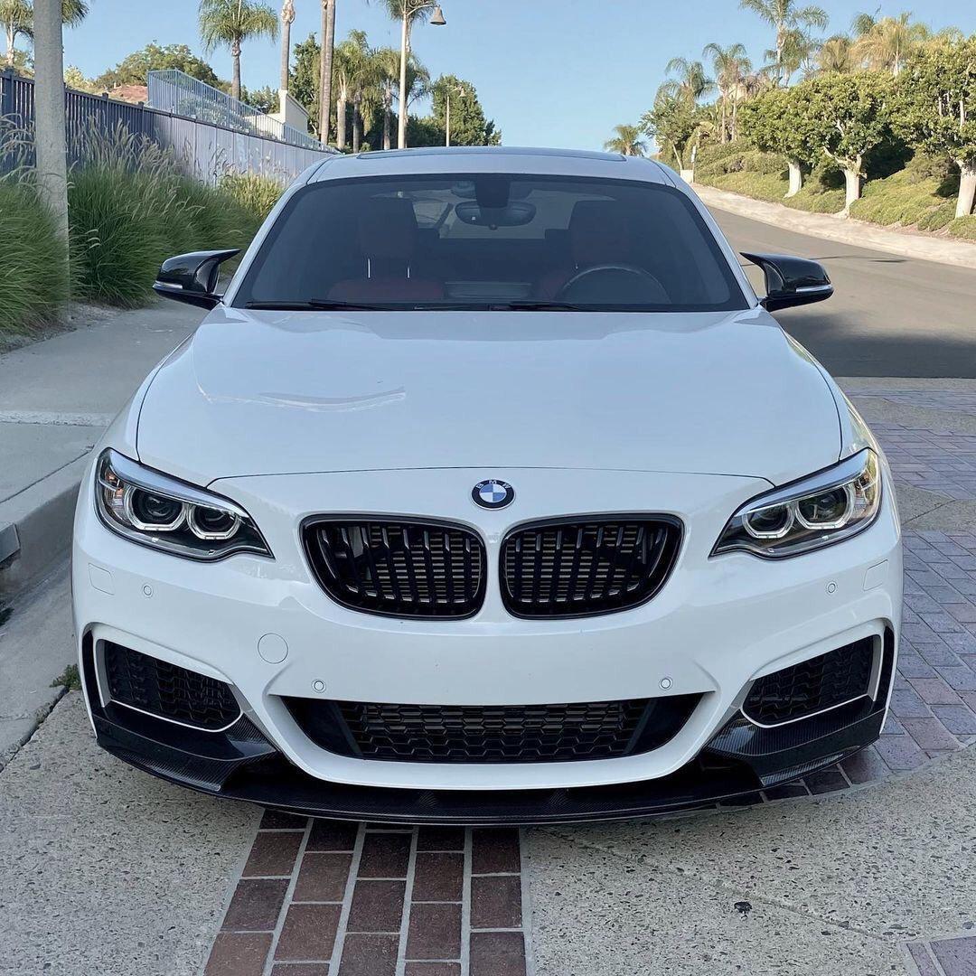 Bmw f22 m performance deals front splitter