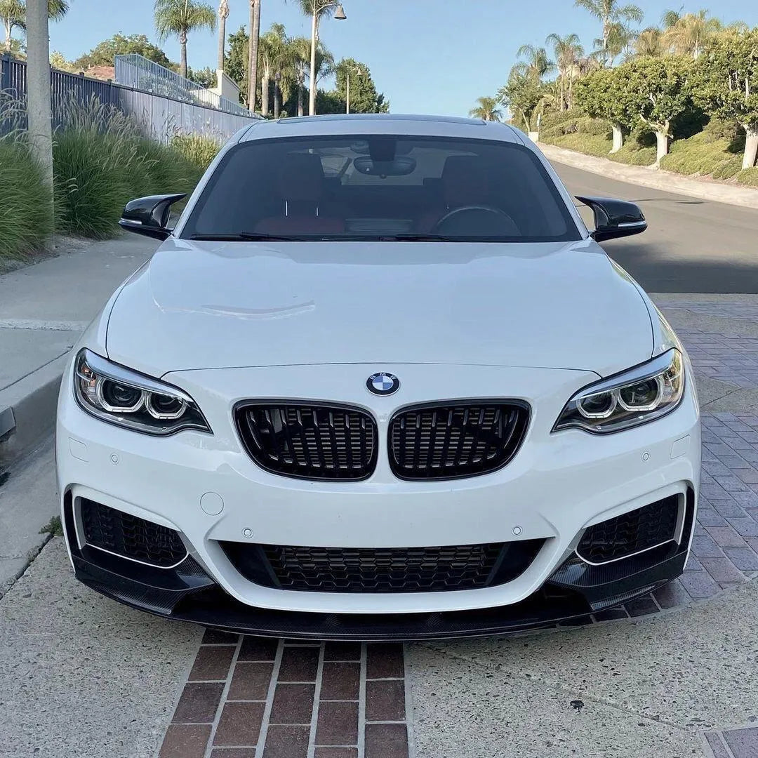 M Performance Style Carbon Fiber Front Lip - BMW F22 / F23 2 Series