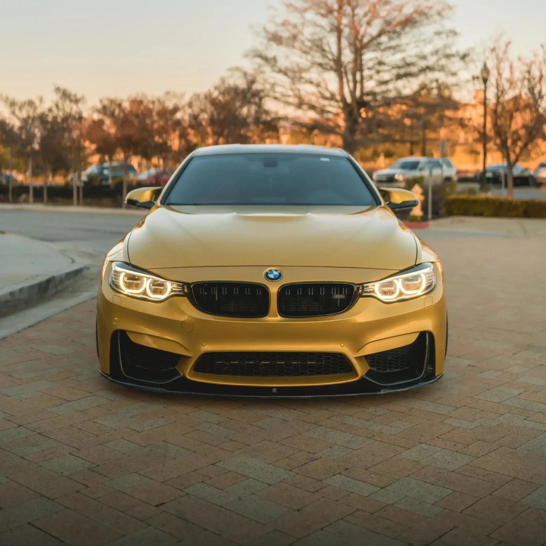 MP Style Carbon Fiber Front Lip - BMW F80 M3 & F82 / F83 M4
