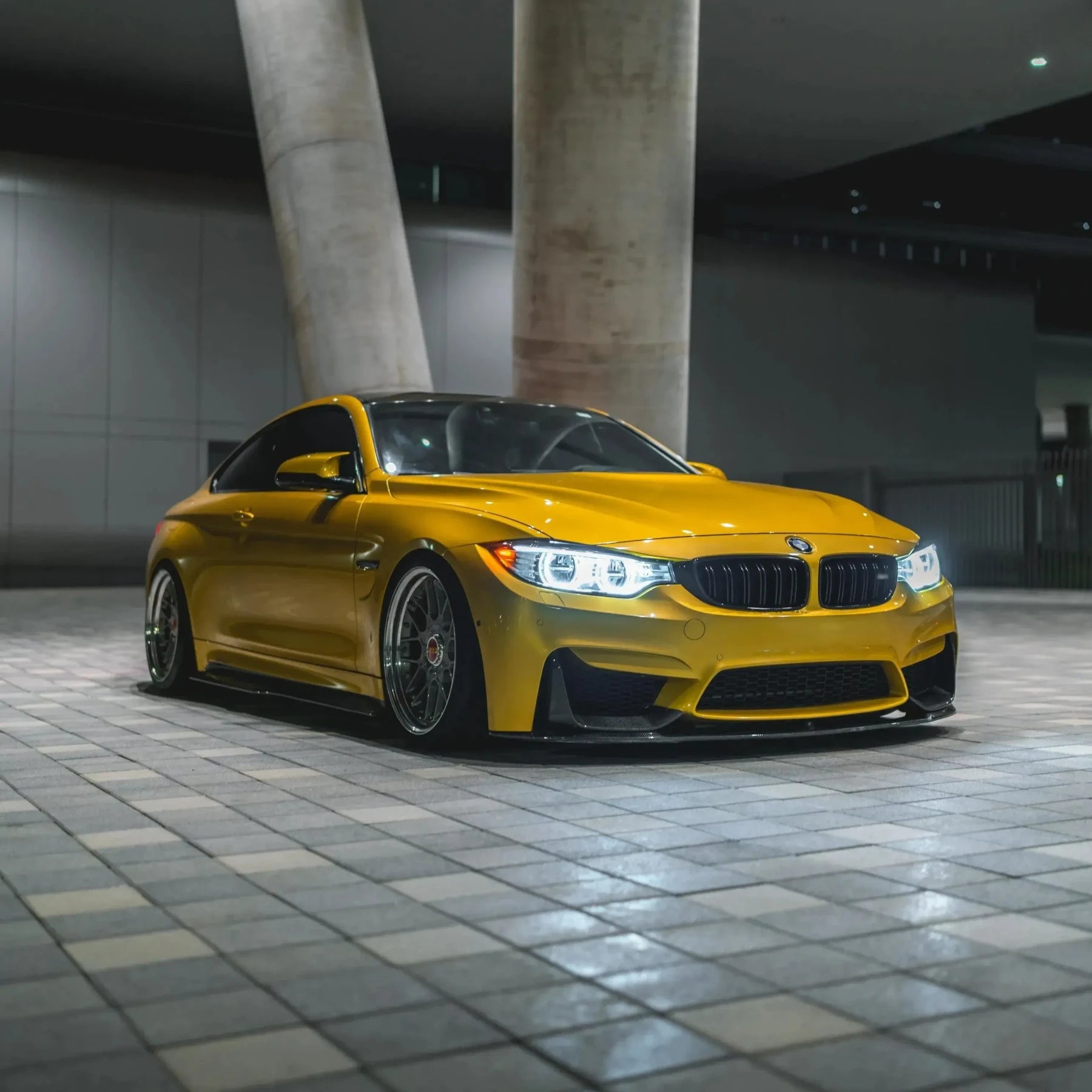 MP Style Carbon Fiber Front Lip - BMW F80 M3 & F82 / F83 M4
