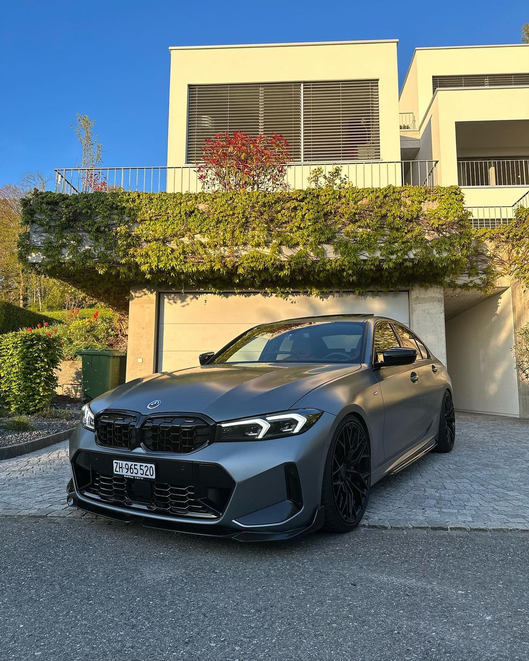 MP Style Carbon Fiber Front Lip - BMW G20 3 Series