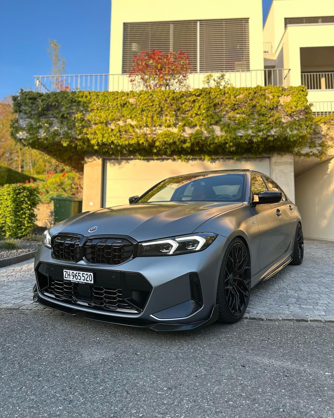 MP Style Carbon Fiber Front Lip - BMW G20 3 Series