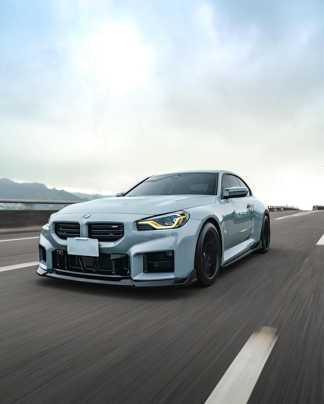 MP Style Carbon Fiber Front Lip - BMW G87 M2