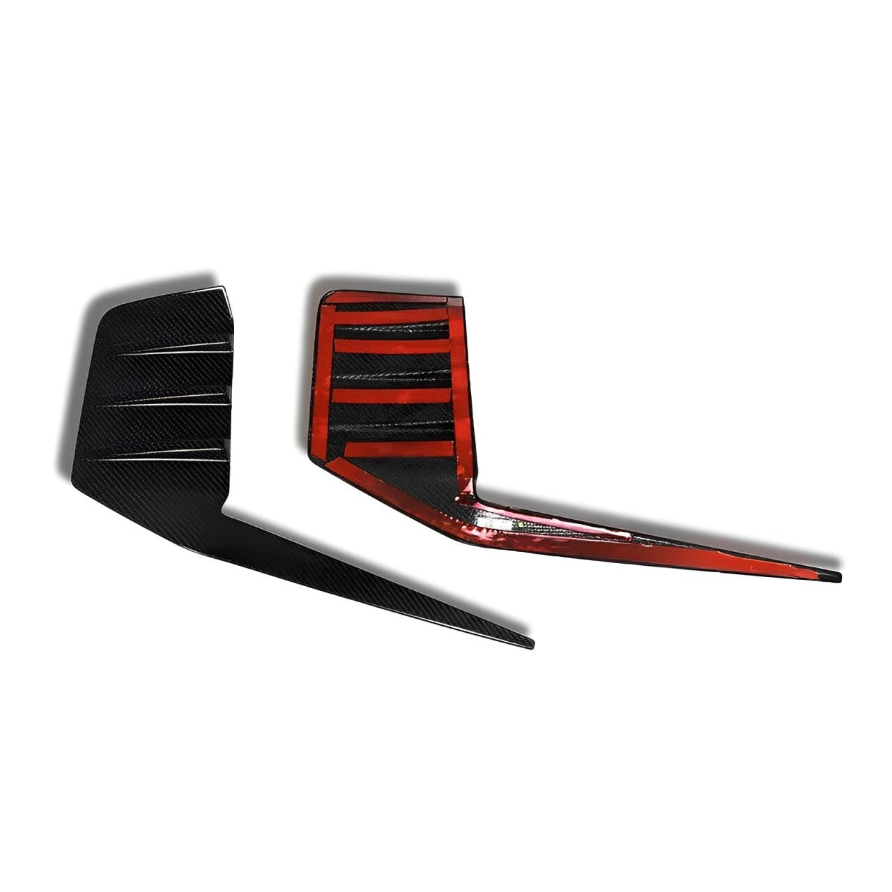 MP Style Carbon Fiber Rear Bumper Side Trim - BMW G87 M2