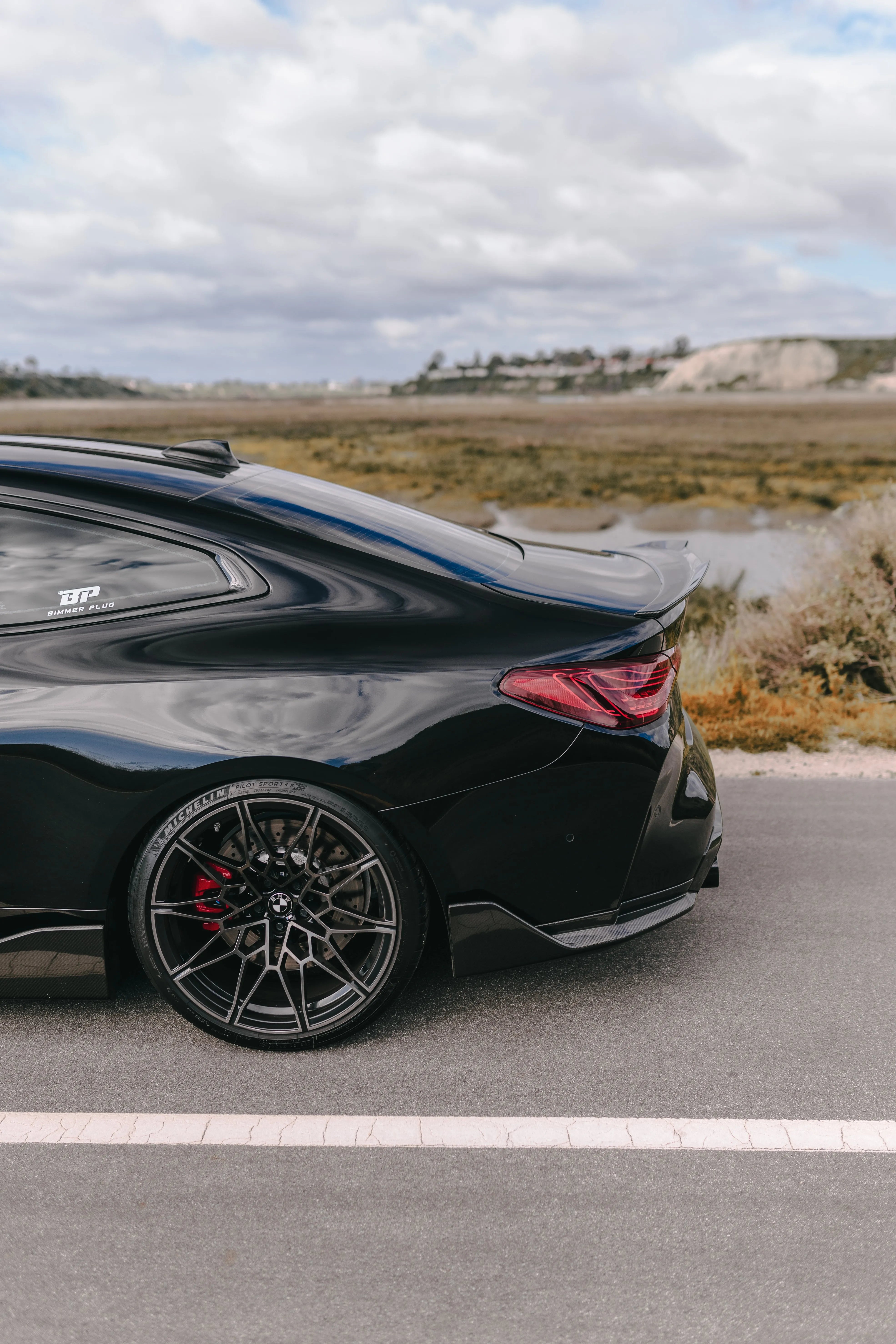 MP Style Carbon Fiber Rear Canard Splitters - BMW G80 M3 & G82/G83 M4