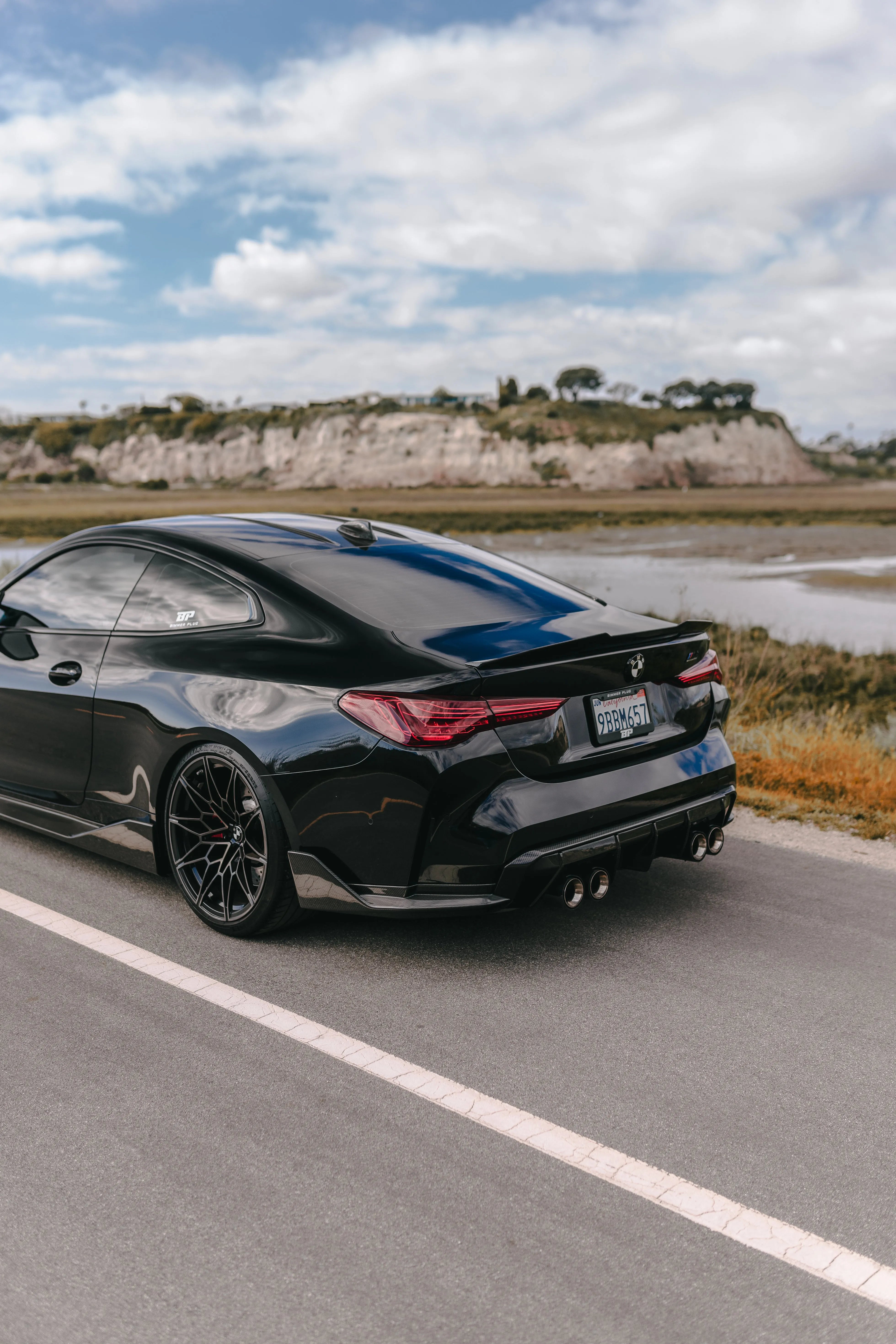 MP Style Carbon Fiber Rear Canard Splitters - BMW G80 M3 & G82/G83 M4