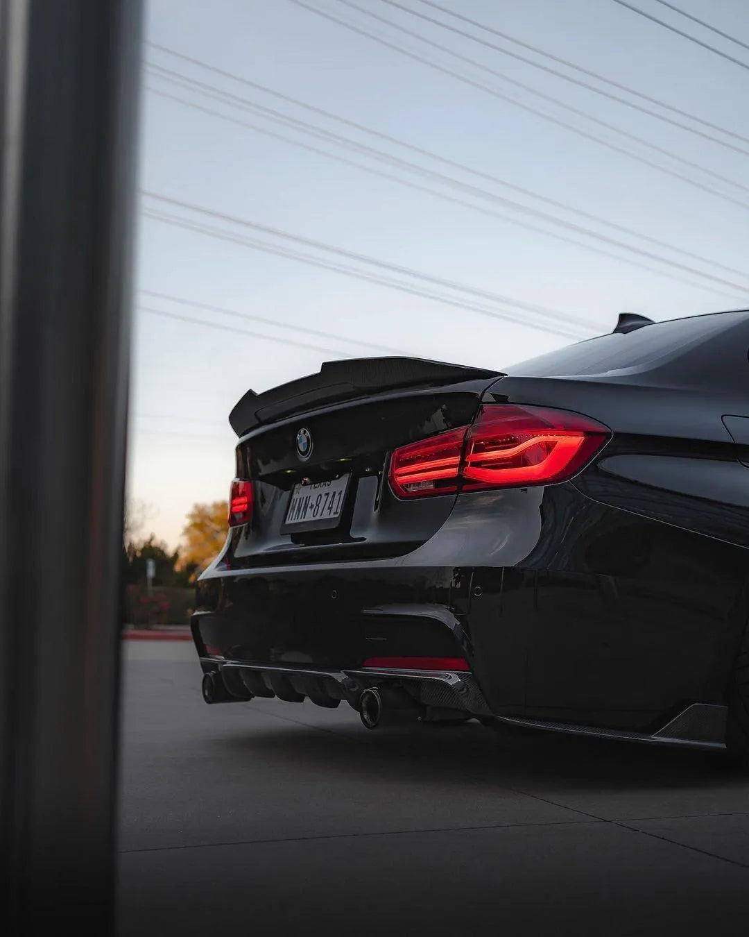 Performance Carbon Fiber Rear Diffuser - BMW F30 3 Series