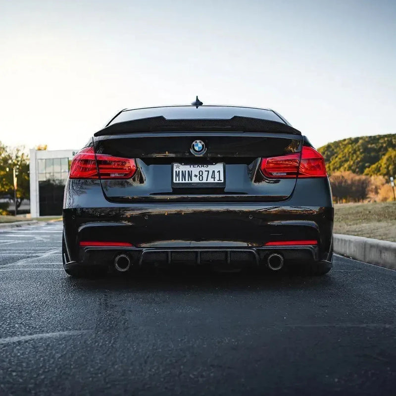 Performance Carbon Fiber Rear Diffuser - BMW F30 3 Series