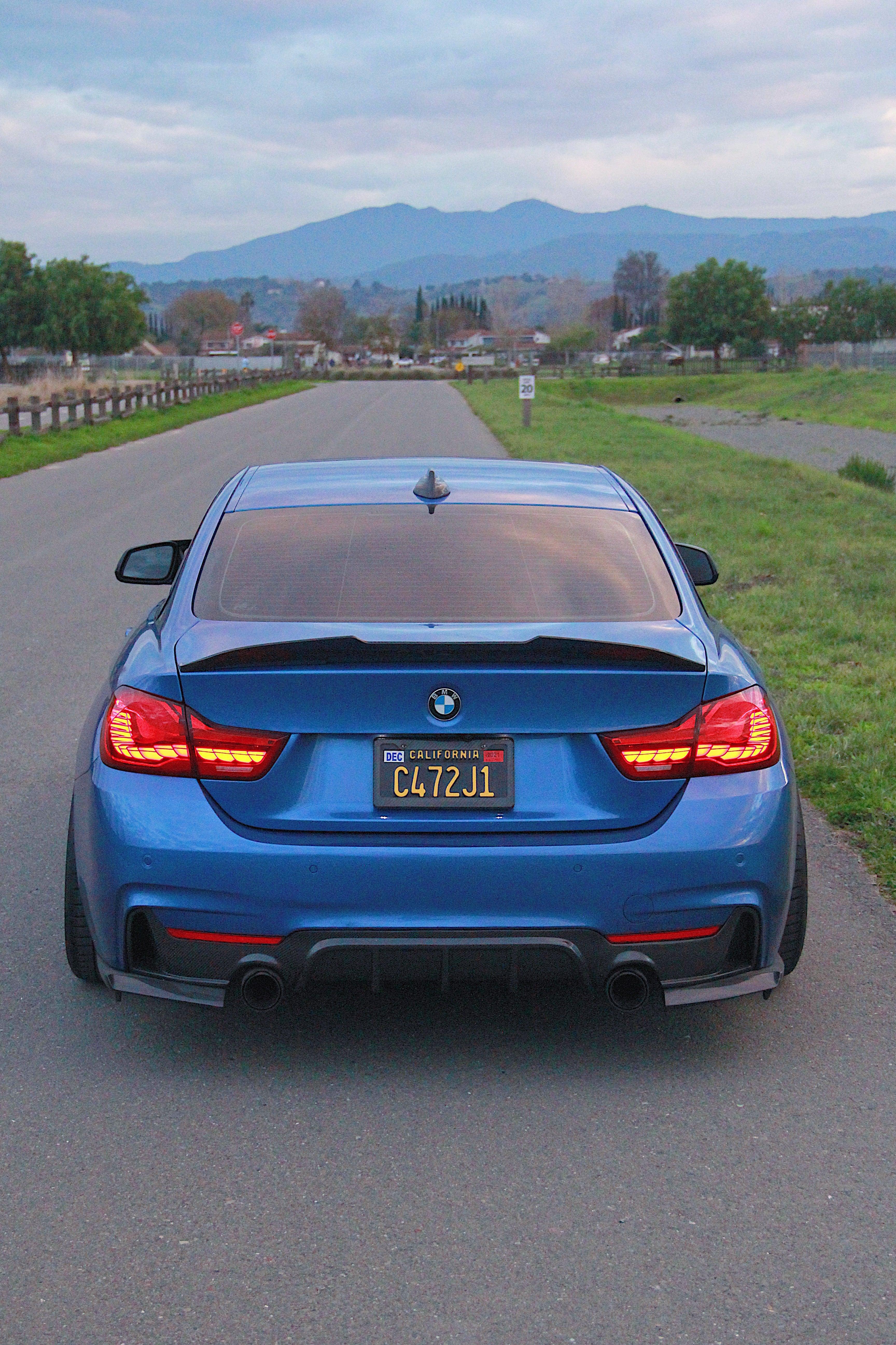 MP Style Carbon Fiber Rear Diffuser - BMW F32 / F33 / F36 4 Series