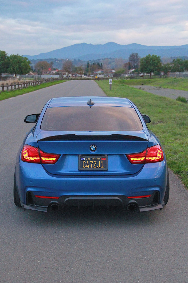 MP Style Carbon Fiber Rear Diffuser - BMW F32 / F33 / F36 4 Series