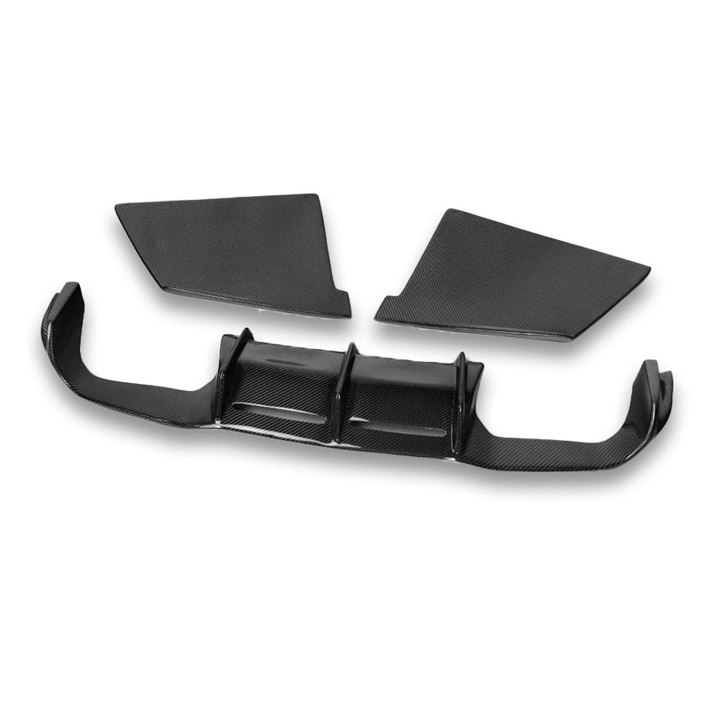 MP Style Carbon Fiber Rear Diffuser - BMW F87 M2 & M2C