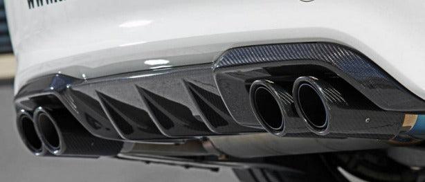 MP Style Carbon Fiber Rear Diffuser - BMW F87 M2 & M2C