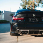 MP Style Carbon Fiber Rear Diffuser - BMW G80 M3 & G82/G83 M4