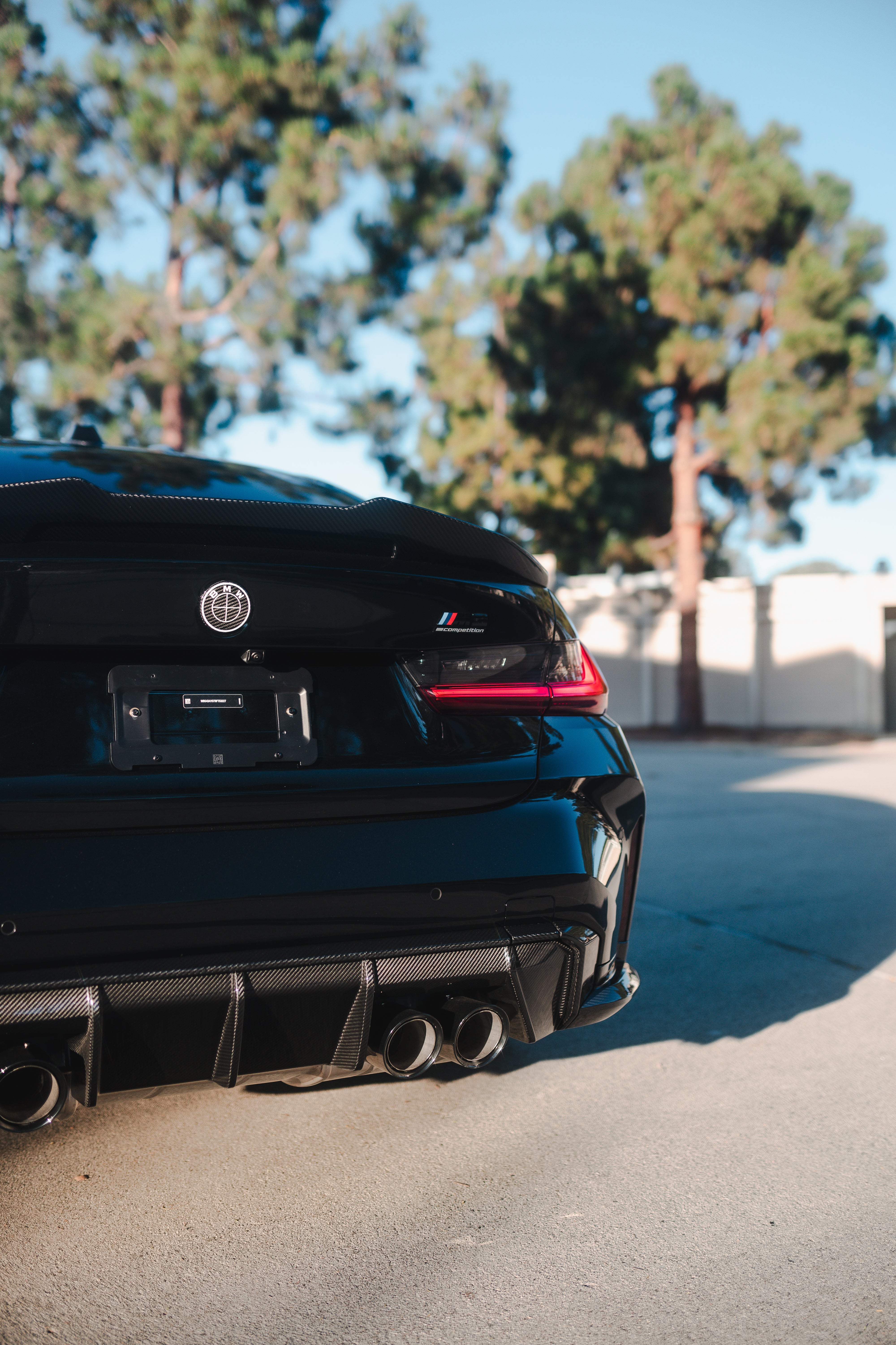 MP Style Carbon Fiber Rear Diffuser - BMW G80 M3 & G82/G83 M4