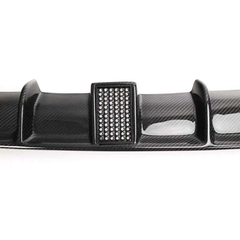 MP Style Carbon Fiber Rear Diffuser w/ Brake Light - BMW F30 3 Series