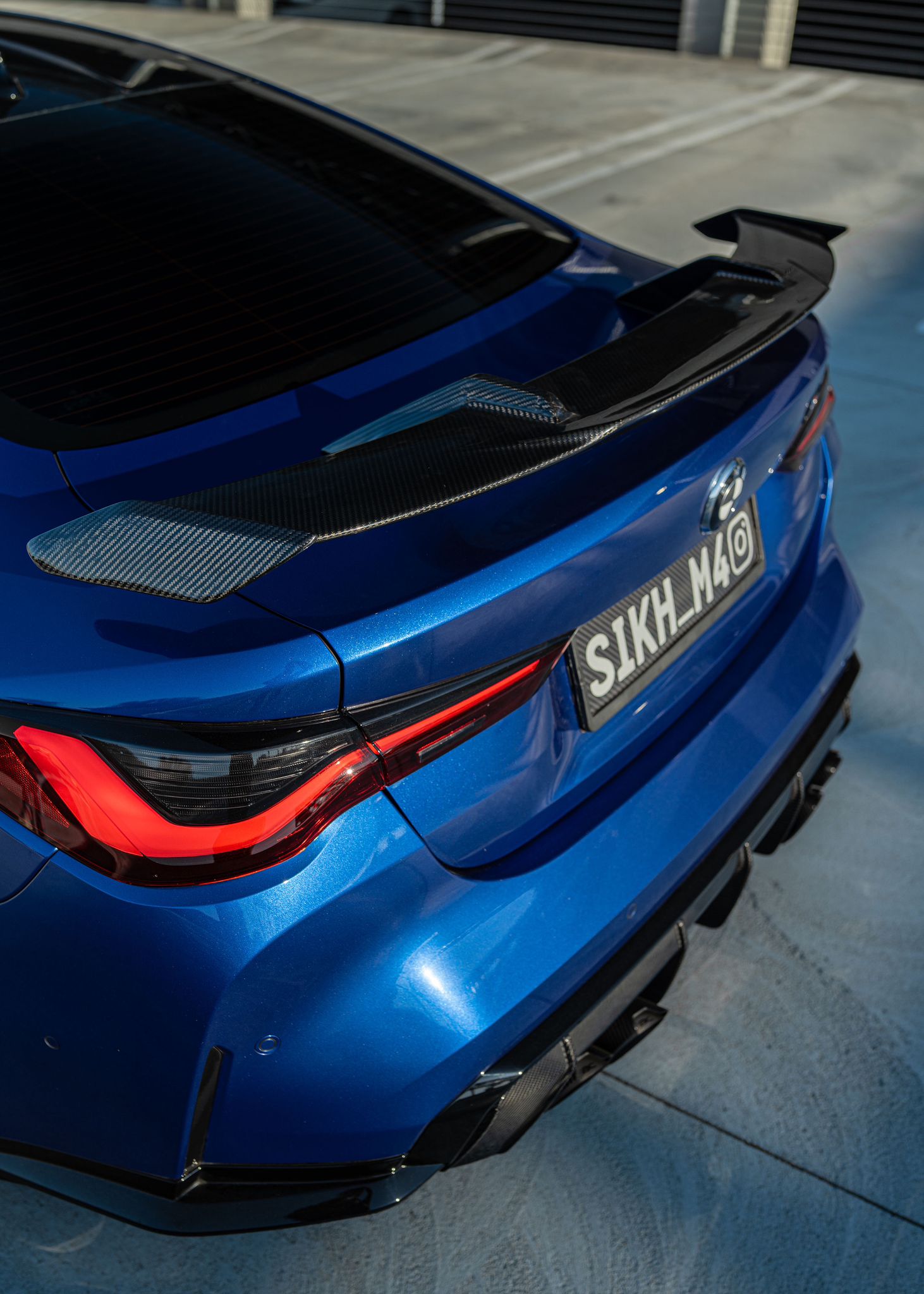 MP Style Carbon Fiber Rear Spoiler Wing - BMW G80 M3 & G82 M4